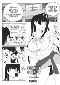 Kronii x Otaku x Polka hentai cover