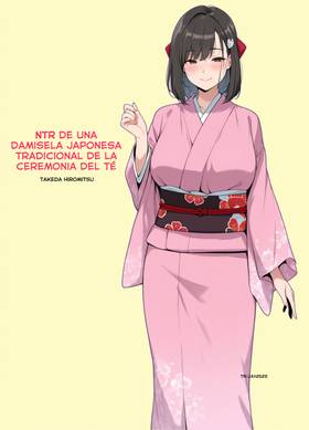 Portada del hentai NTR de una damisela japonesa tradicional de la ceremonia del té